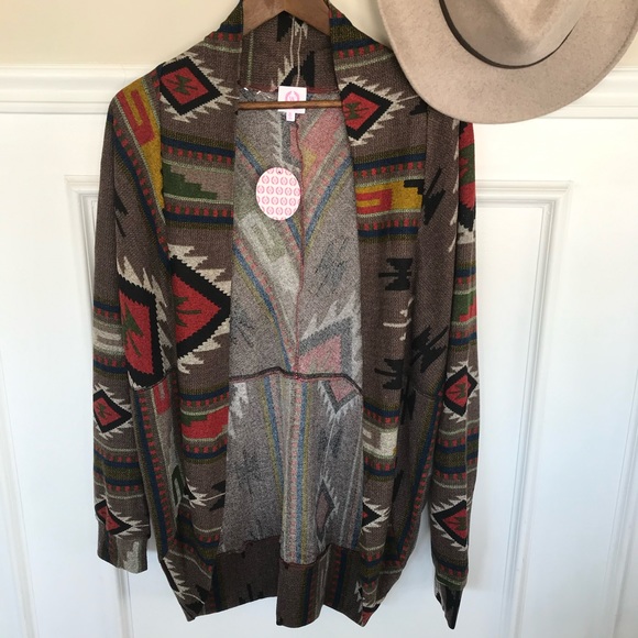 Western High-Low Cardigan - Picture 11 of 13